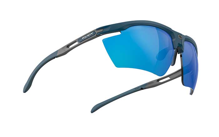 Rahmen der neuen Sportbrillen Magnus bestehen zu je 45 Prozent aus dem nachhaltigen Rilsan® Clear