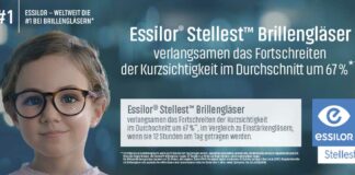 Stellest™: Essilor führt ein Brillenglas zur Verlangsamung der Myopie-Progression ein