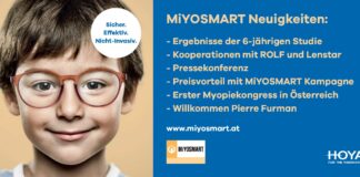 Neue Erkenntnisse und Entwicklungen: Myopie-Management mit HOYA MiYOSMART