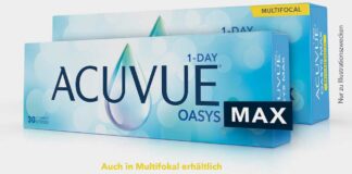 ACUVUE® OASYS MAX 1-Day Tageslinse