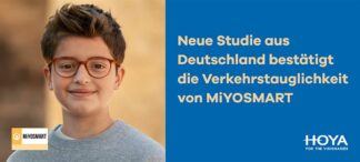 Neue Studie aus Deutschland bestätigt die Verkehrssicherheit von HOYA MiYOSMART