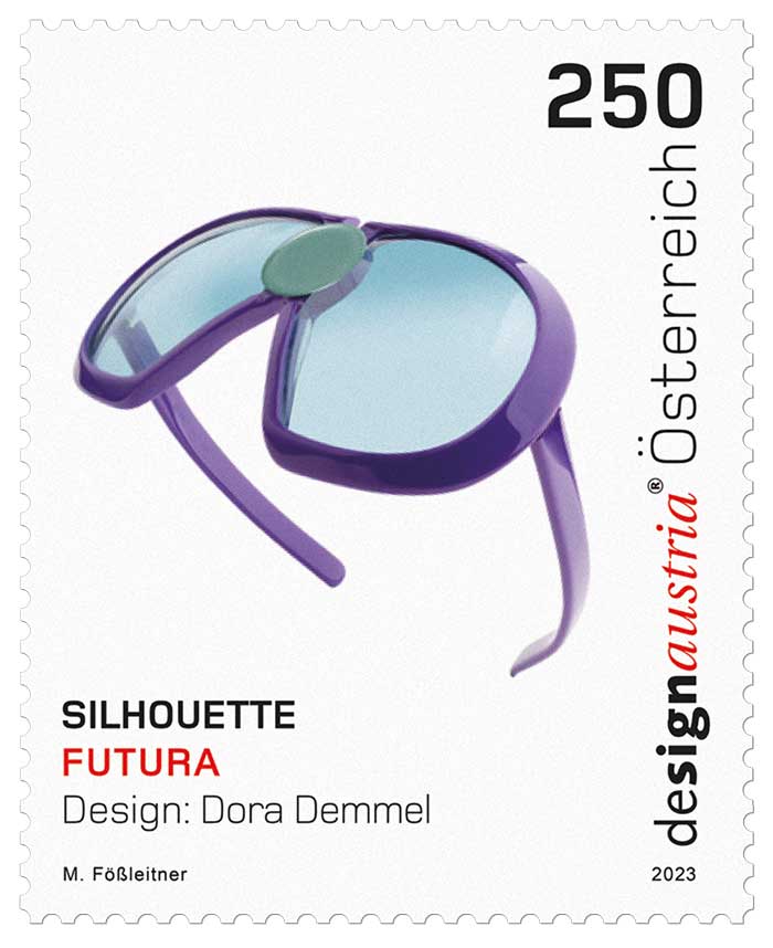 Am 26. April 2023 ist die Futura Sonderbriefmarke mit Ersttagsstempel erhältlich