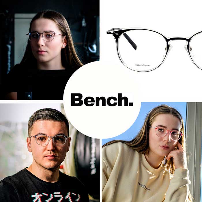 Bench. Eyewear