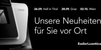 EssilorLuxottica präsentiert seine Produktneuheiten – drei Events in Österreich