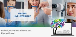 CooperVision‘s Webinare zu aktuellen Themen aus der Kontaktlinsenentwicklung