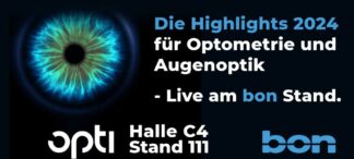 bon präsentiert auf der opti spannende Technologien aus Optometrie und Augenoptik