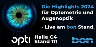 bon präsentiert auf der opti spannende Technologien aus Optometrie und Augenoptik