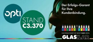 GLASKLAR präsentiert 384 Möglichkeiten auf dem Weg zu mehr Nachhaltigkeit auf der opti