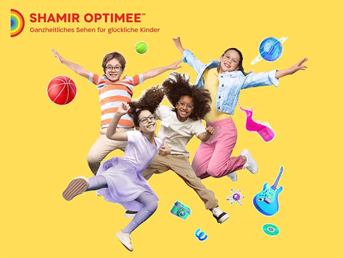 Shamir bringt das neue Optimee™-Brillenglas zur Myopie-Kontrolle auf den Markt