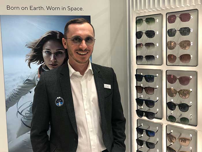 Florian Wurm (Marketingleiter Österreich): 60 Jahre SILHOUETTE und zugleich 25-Jahr-Jubiläum der Titan Minimal Art Kollektion