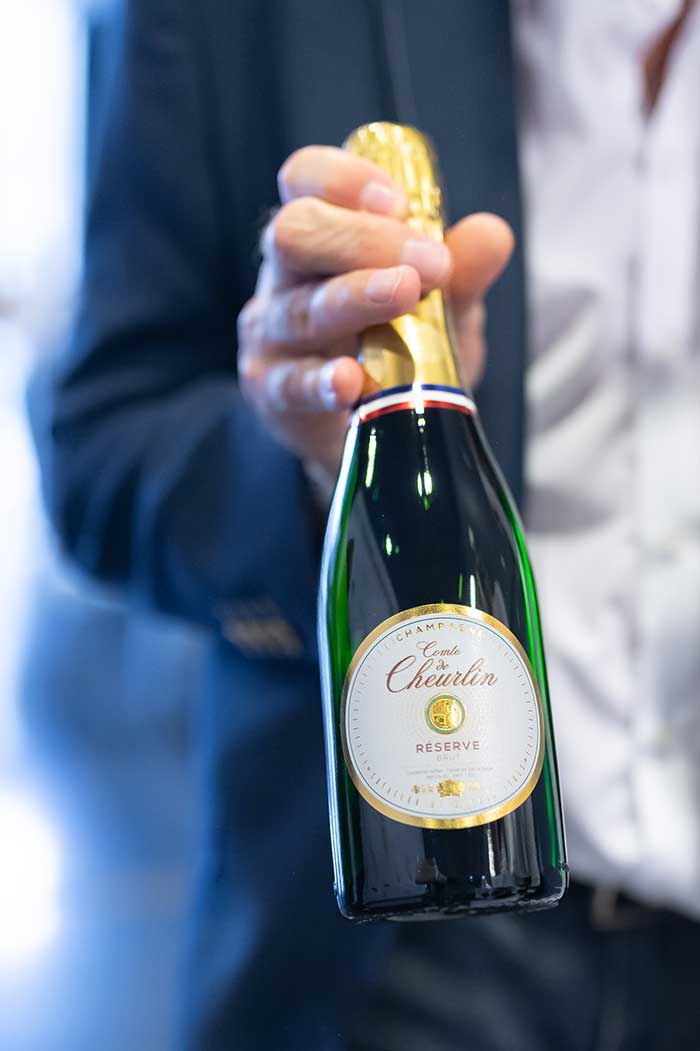 Champagner Abschiedsgeschenk