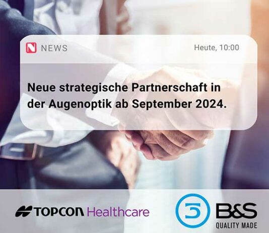 Neue strategische Partnerschaft in der Augenoptik