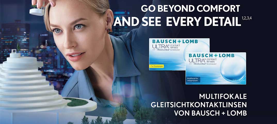Bausch Go beyond comfort – Bausch + Lomb ULTRA® Multifocal - optikum ...