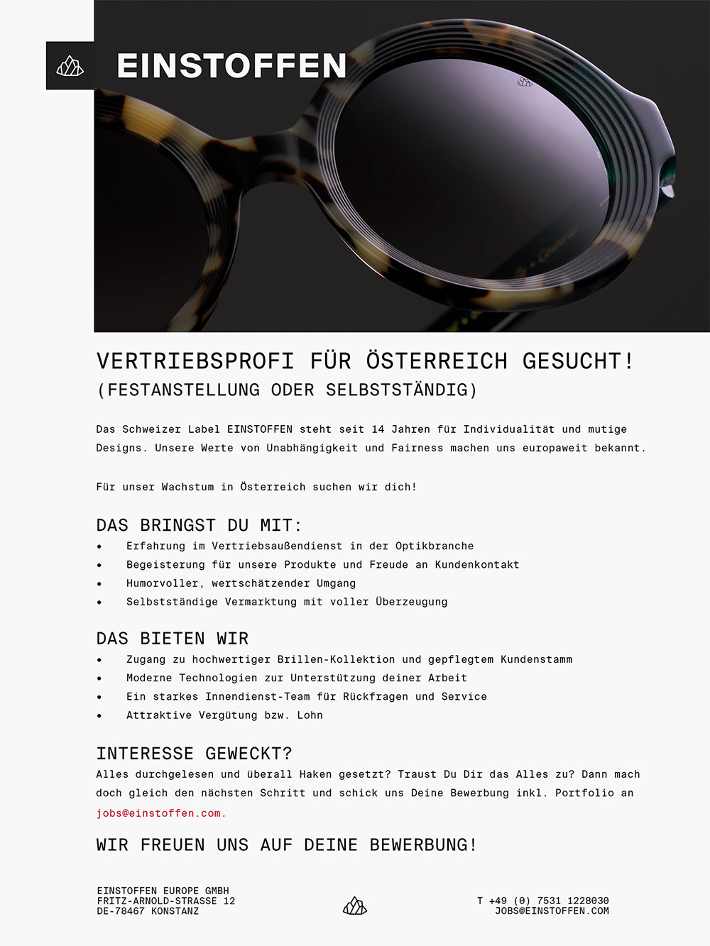 20241107 Stellenangebot Einstoffen