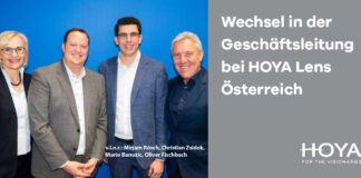 Führungswechsel bei HOYA Lens Österreich