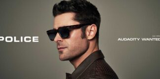 Zac Efron ist das Gesicht der neuen Police-Kampagne für die Brillenkollektion SS25