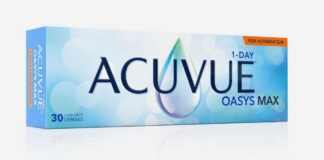 Johnson & Johnson präsentiert ACUVUE® OASYS MAX 1-Day for ASTIGMATISM