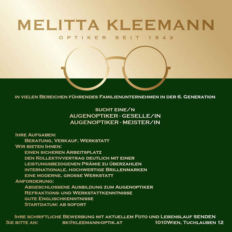 20251203 Kleemann Stellenanzeige