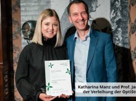 Augenoptikerin und Optometristin Katharina Manz spricht über Wissenstransfer in der Augenoptik