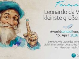 World Contact Lens Day 2026: Leonardo da Vincis Vision weiterdenken World Contact Lens Day 2026: Leonardo da Vincis Vision weiterdenken
