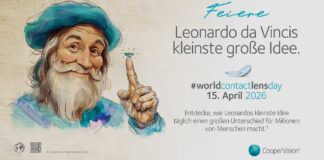 World Contact Lens Day 2026: Leonardo da Vincis Vision weiterdenken