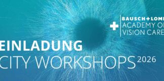 Bausch+Lomb lädt zu den City Workshops 2026 ein