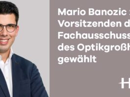 Mario Banozic zum Vorsitzenden des Fachausschusses des Optikgroßhandels gewählt