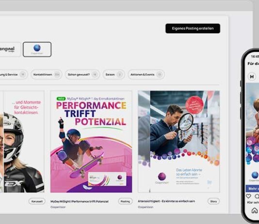 CooperVision baut Zusammenarbeit mit axregio weiter aus CooperVision baut Zusammenarbeit mit axregio weiter aus