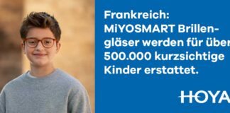 Frankreich geht voran: MiYOSMART Brillengläser werden für über 500.000 kurzsichtige Kinder erstattet