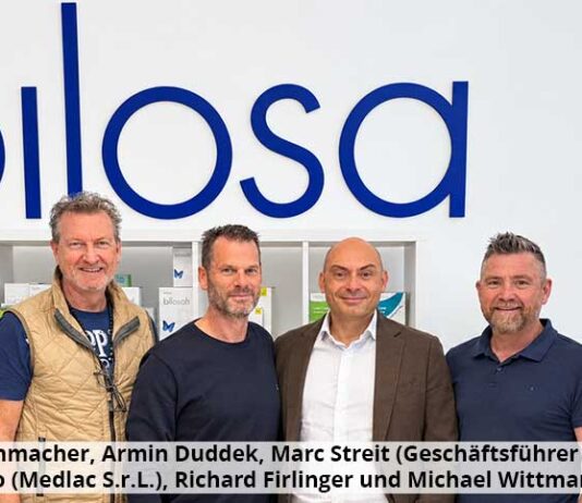 Bilosa Handels GmbH und Medlac Corporation S.r.L. schließen sich zusammen Medlac Corporation S.r.L. und Bilosa Handels GmbH schließen sich zusammen